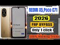 Redmi A5 ,Poco C71 5G Frp Bypass Android 15 Unlock Tool 2026 // Hou To Frp Bypass Poco C71 