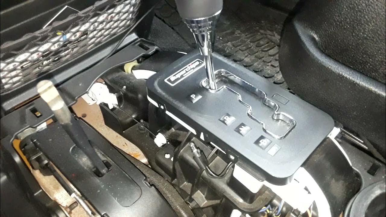 Shift indicator light bulb replacement. 2012-2018* Jeep Wrangler. - YouTube