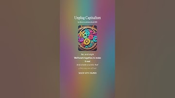 Unplug Capitalism 2 (AI Song) by #Suno lyrics by Meta Llama 3.2 AI Artificial Intelligence