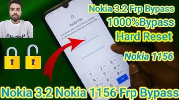 Nokia 3.2 (TA-1156) FRP Bypass Android 11 | Google Account Remove Nokia 3.2 FRP Unlock Easy Method |