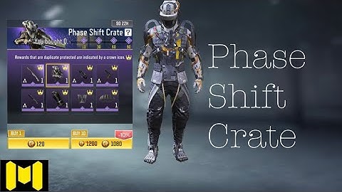 Phase Shift Crate ! Unlocking FTL Second Stage Skin ! Call of Duty Mobile !