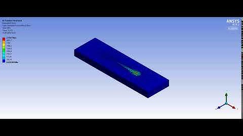 Residual stress distribution of sample P2D1-BT