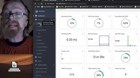 Ambari, HDFS and the Hadoop ecosystem, an applied introduction