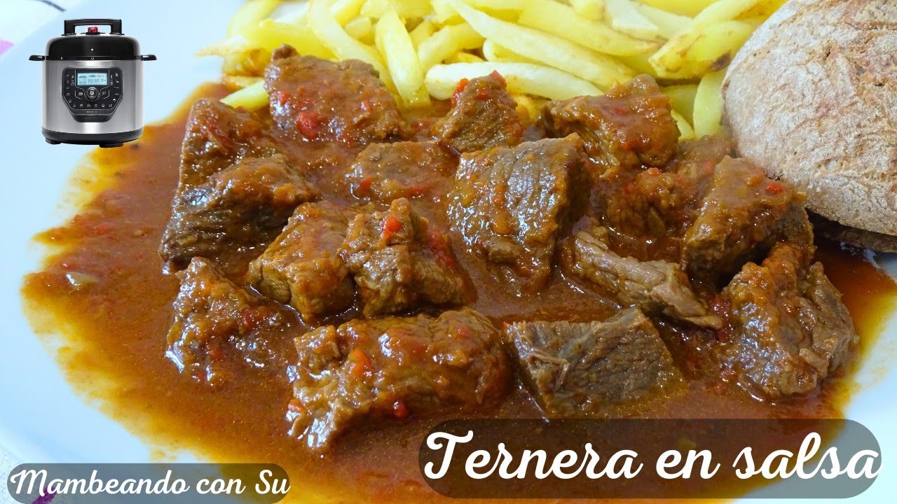 TERNERA EN SALSA 🔺Sin VINO y sin CALDO 🔺En OLLA GM H DELUXE 🍋🧅🍴🥩