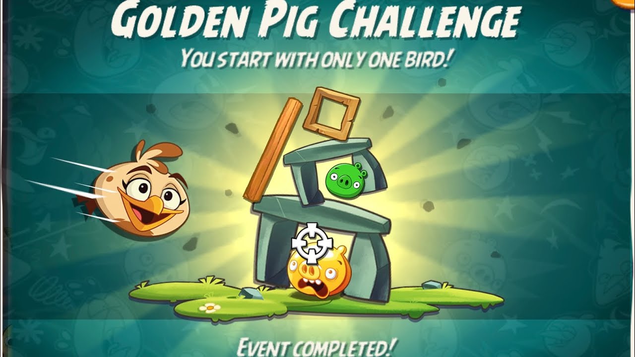 Angry Birds 2 AB2 Golden Pig Challenge - 2026/02/09