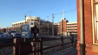 #6259 CSX Q135-18 Double Stack Intermodal train & Marc train P878