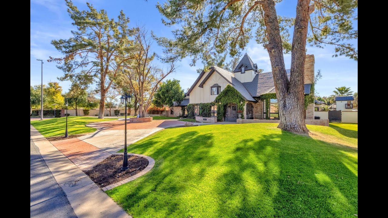 721 E. San Pedro Ave. Gilbert AZ 85234 - Home for Sale !  See this RARE Custom Tudor Estate. [4K]