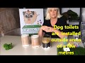 How To Build an Outdoor Dog Toilet or Dog Potty- Correct drainage is the key! How To Build an Outdoor Dog Toilet or Dog Potty- Correct drainage is the key!