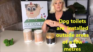How To Build an Outdoor Dog Toilet or Dog Potty Correct drainage is the key!