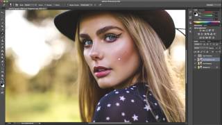 Skin Retouching Photoshop Tutorial