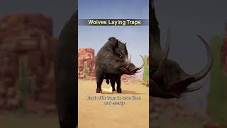 WOLF PACK | 😈Wolf with Trap  #shorts #wolf #animals screenshot 5
