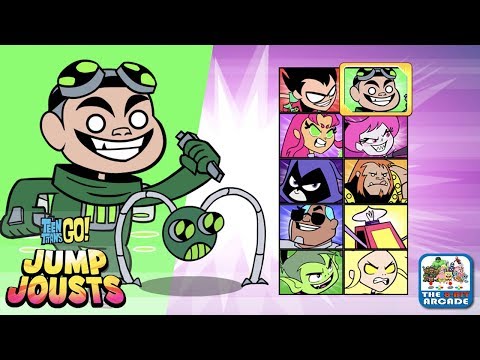 POKI Jogando Teen Titans Go Jump Jousts Com meu Pai ( primeiro Video do  Canal) 