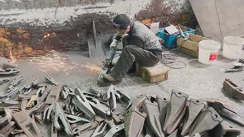 Take you to see the charm of bucket teeth production | Bucket tooth production workshop in China