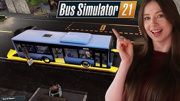 Finnish Girl Tries Bus Simulator 21 for the First Time! 🚍