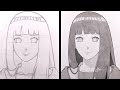 How to Draw Hinata Hyuga - Boruto