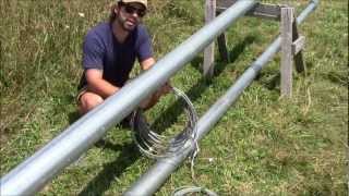 Part 2 - Installing an 80 ft. Bergey Excel 1 Guyed Tilt-up Tower