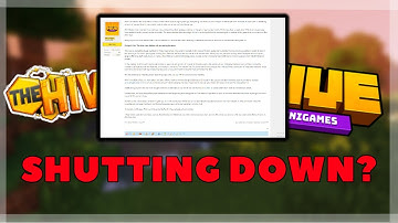 The HiveMC Is shutting down (here