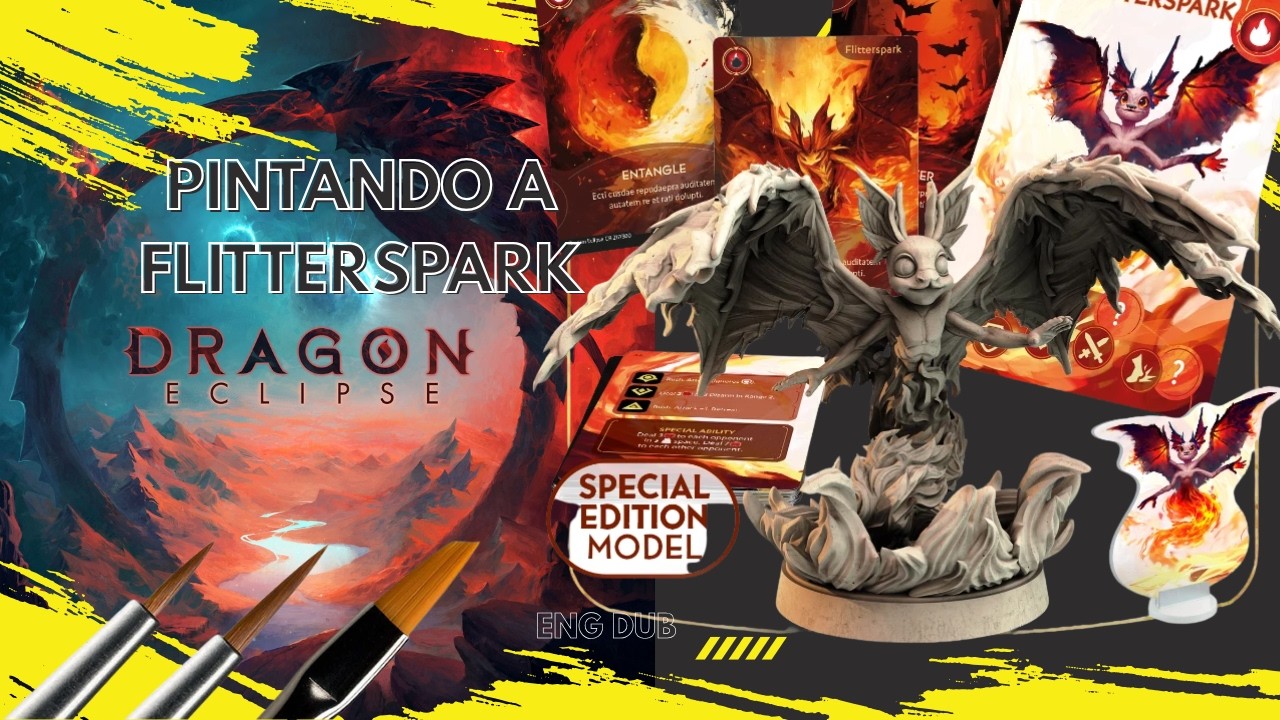 Pintando a Flitterspark de Dragon Eclipse  | Pintando con H