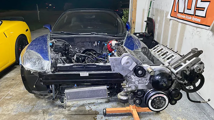 ProCharged CORVETTE C6 Z06 Engine Removal & Prep for Forged Bottom | LS7 For Sale
