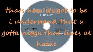 Donell Jones - This Luv 1999 Lyrics
