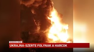 Ukrajna-szerte folynak a harcok