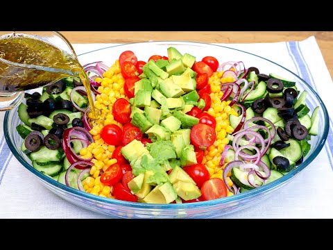 I can&rsquo;t stop eating this avocado salad! Everyone loves this recipe!