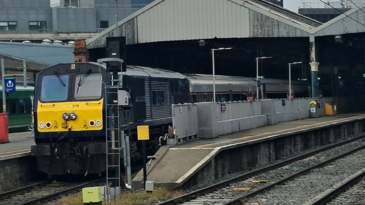 IE 201 Class Locomotive 216 Passing Through Clontarf Road On A Down Enterprise Service 7/6/25