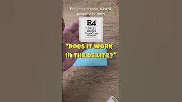 Does the R4 Card work in the Nintendo DS Lite Real Time Save