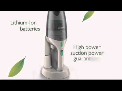 Philips MiniVac håndstøvsuger FC6148 spar op til 70 % energi med effektiv opladning
