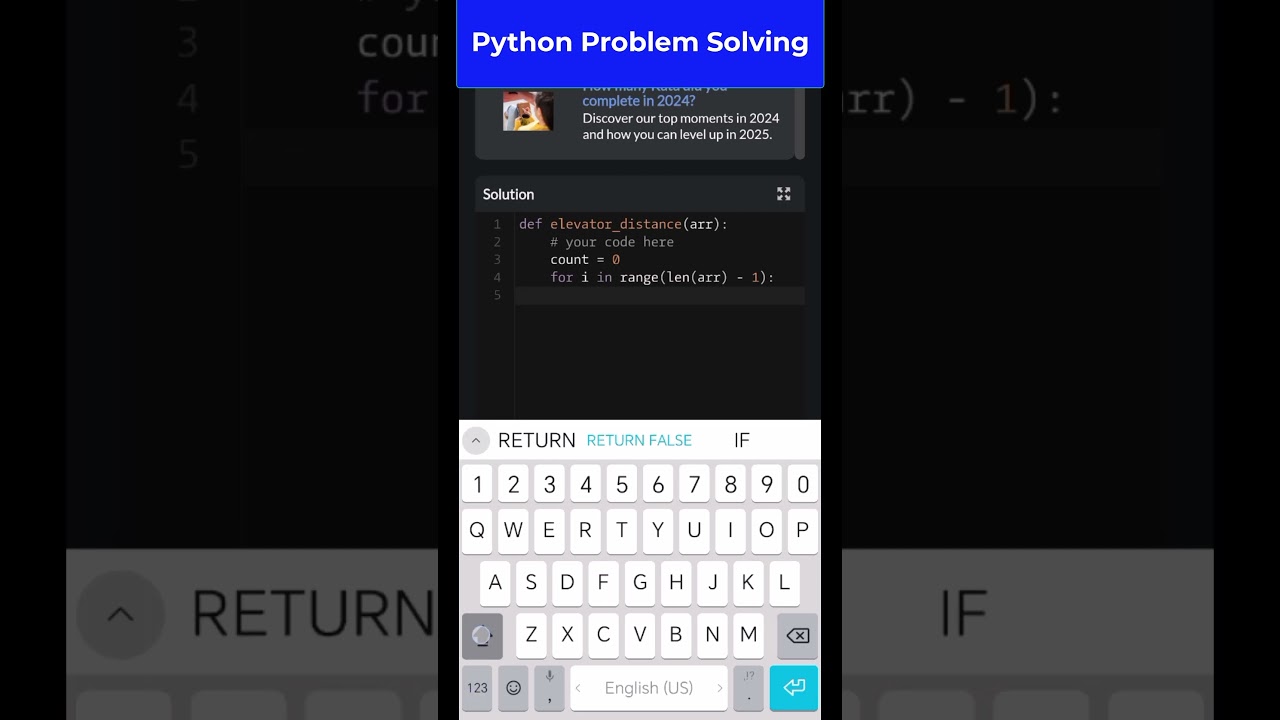 How to Calculate the Elevator Distance on Codewars Level 7 