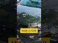 Man vs Car |#thetharpuns #shortvideos #shorts