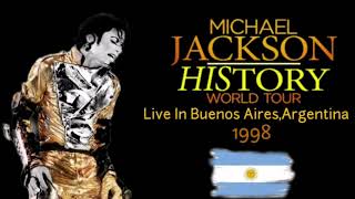 Michael Jackson- History Tour Live In Buenos Aires,Argentina (FanMade Concert) [1998]