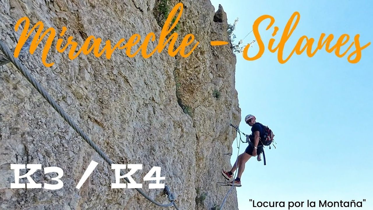 Vía Ferrata Miraveche–Silanes (Burgos) | Guía visual K3 y variante K4