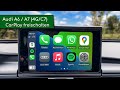 Audi A6 & A7 CarPlay / AndroidAuto / Smartphone Interface freischalten / Aktivieren / Softwareupdate