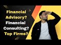 Financial and Risk Advisory | Financial Consulting Top Firms and Salary | Big-4 Career in Finance