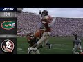 ACC Replay: Florida vs Florida State Football - November 30, 1996