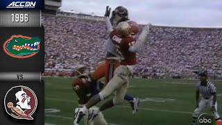 ACC Replay: Florida vs Florida State Football - November 30, 1996