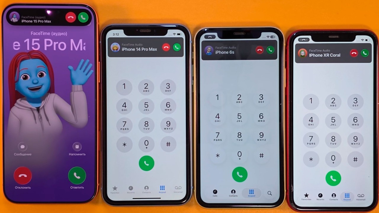 IPHONE 17 PRO MAX IPHONE XE IPHONE 11X2 INCOMING CALL FACETIME OUTGOING CALL