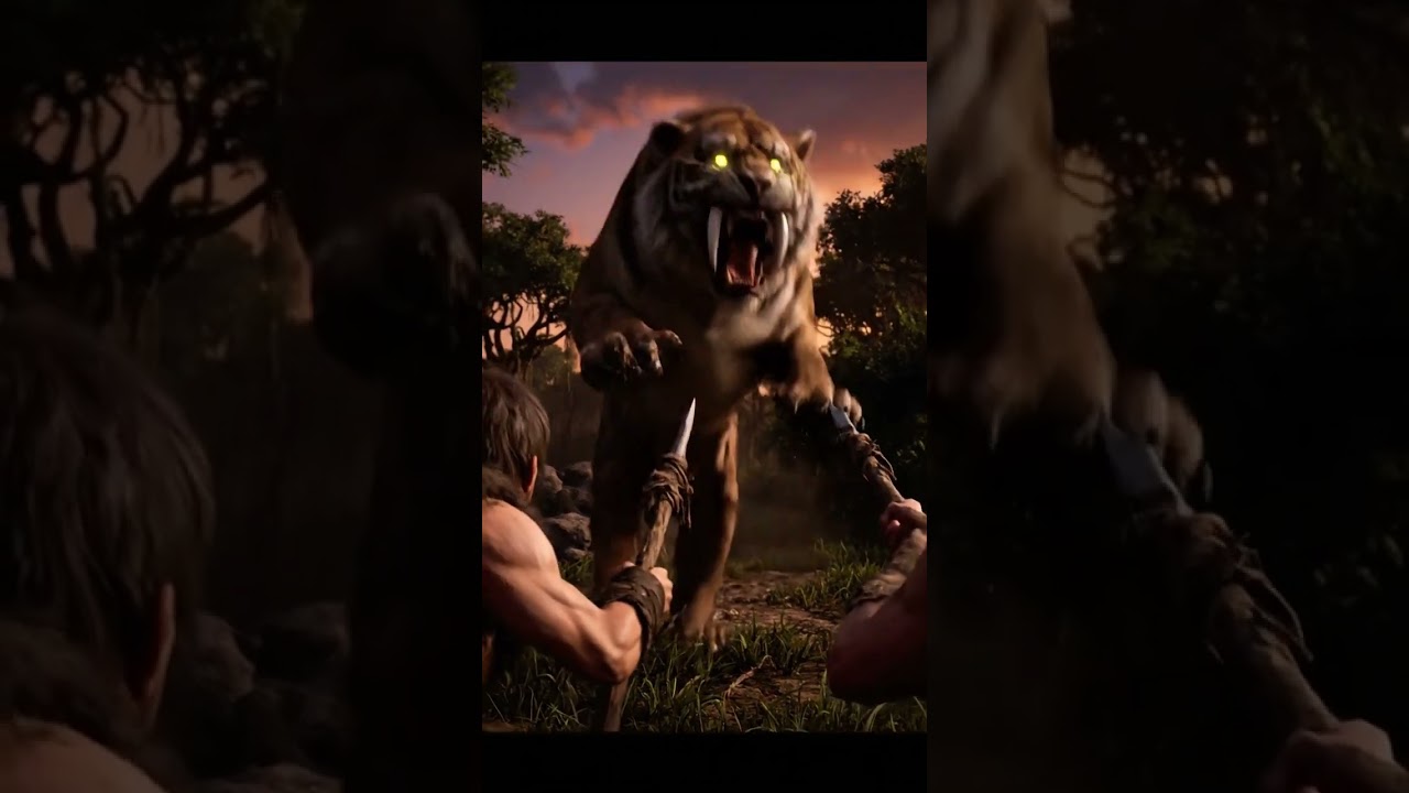 Saber-Tooth Attack 🐅 Prehistoric Survival 