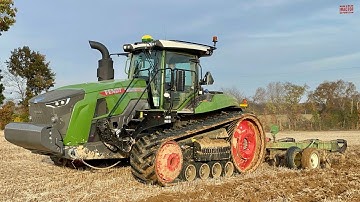 673 HP FENDT 1167 Tractor Working on Fall Tillage