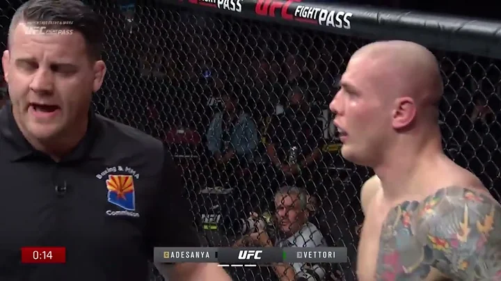 Israel Adesanya vs Marvin Vettori 2 - FULL FIGHT