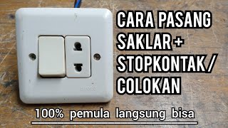 cara pasang saklar stopkontak @bangjoemelektrik6030#instalasilistrik #stopkontak #installation #saklar