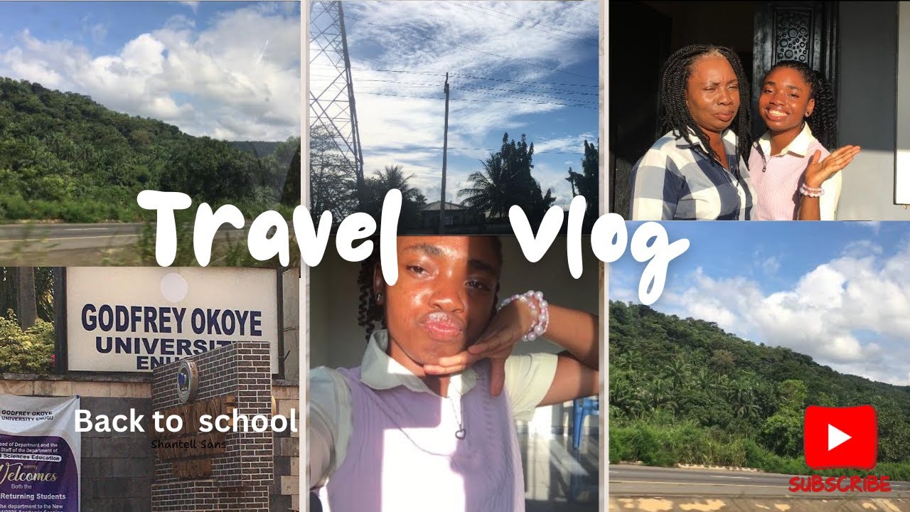 Travel vlog // New hostel // Godfrey Okoye University #vlog #travelvlog