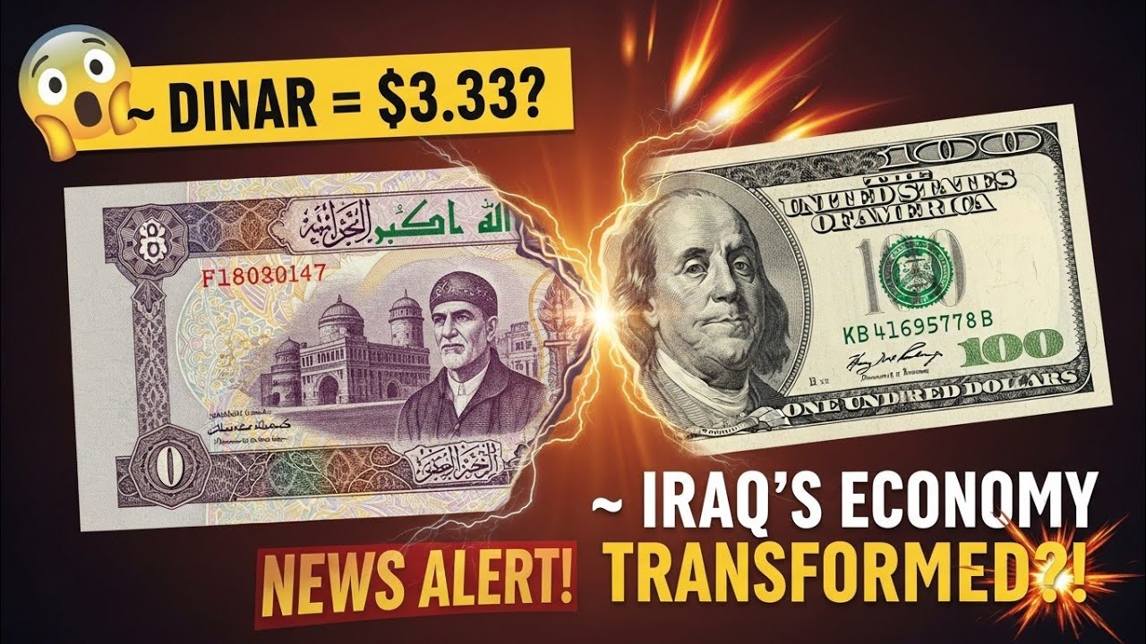 What If 1 Iraqi Dinar = 3.33 USD? Dinar Revaluation Explained YouTube