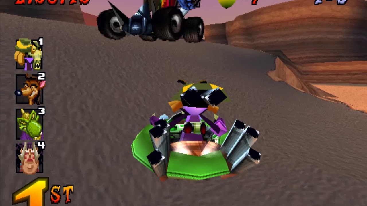 Crash Team Racing - Race Mode in Battle Mode Maps
