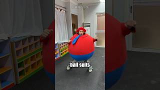 Fighting With A Friend As Giant Balls