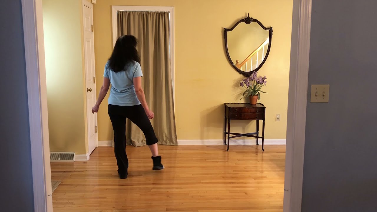 Twist, Twist (slower) - L1 Line Dance Lesson & Dance Along - Music @ 