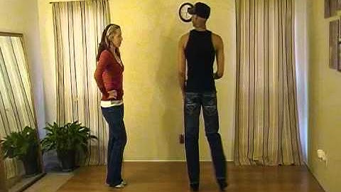 Jay Stylz From Dallas Showing an Intermediate turn pattern for Salsa! dallas lessons classes Bachata