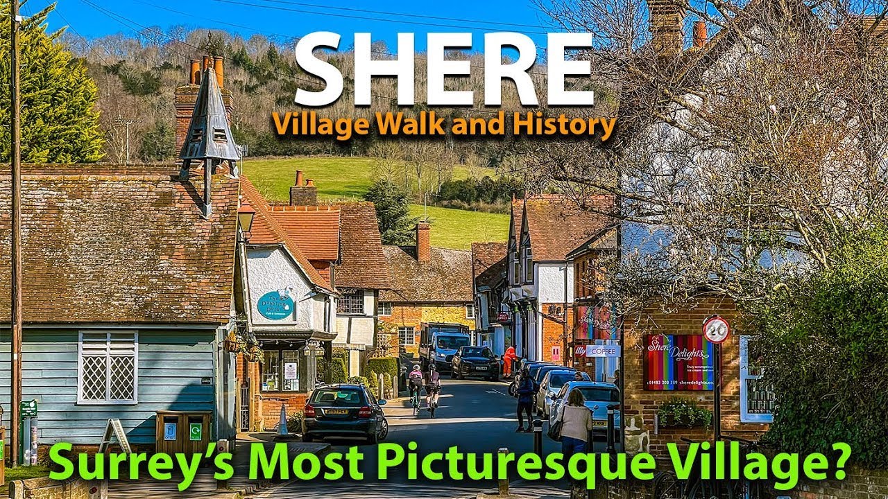 Beautiful Village in Surrey Hills - SHERE Village - Village Walk ...