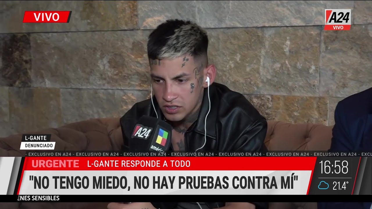 L-Gante habló del abogado de su denunciante: Me pidió hasta 500 mil dólares